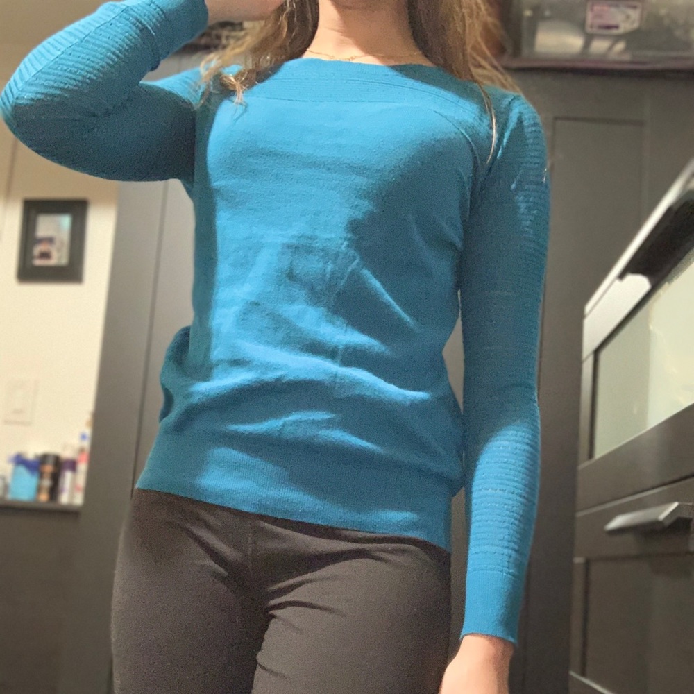 Aqua Light Sweater